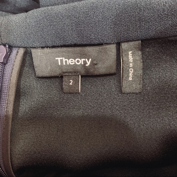 Theory Elegant Mini Kensington OTS Dress - Picture 4 of 6